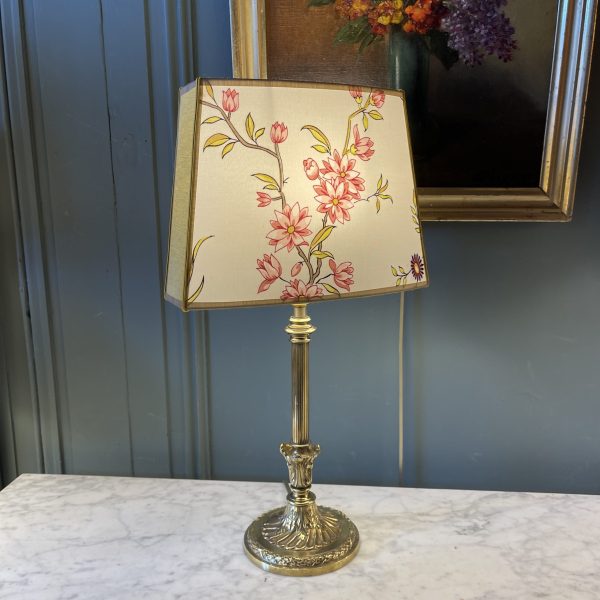 Lampe en bronze, hauteur 46 cm