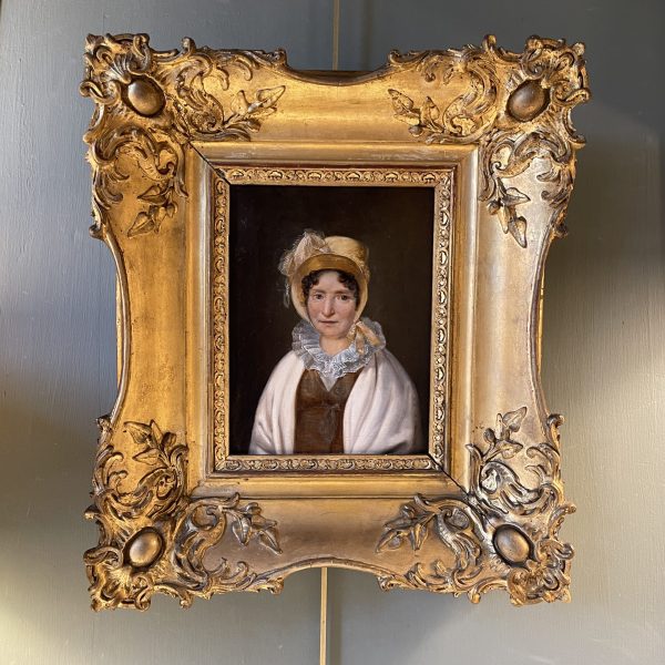 Small Portrait Of A Woman, Restoration Period, 19th Century