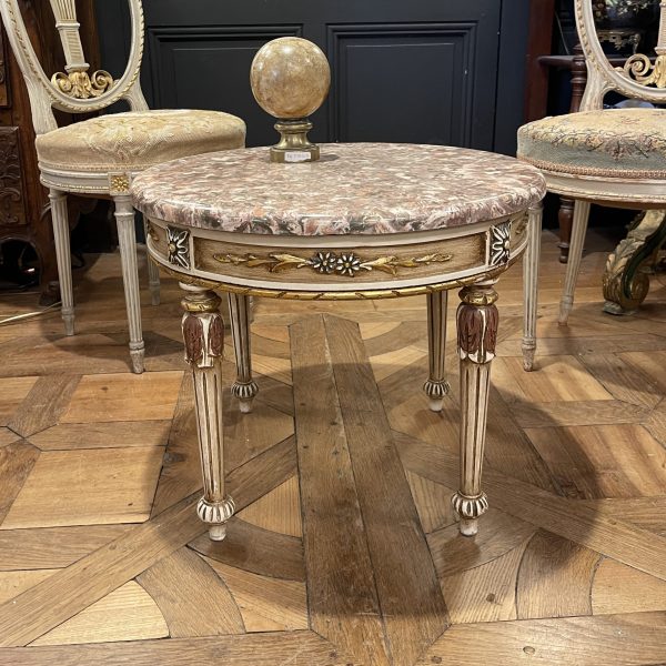 Table Basse En Bois Peint