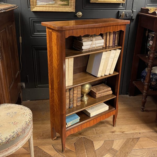 Louis XV Style Marquetry Bibus, Height 96.5 Cm