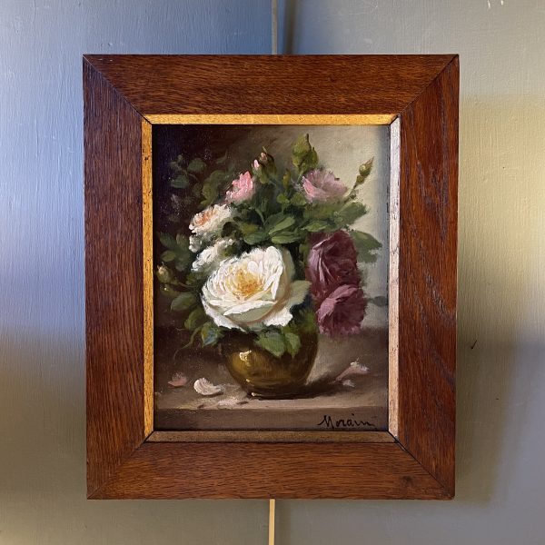 Bouquet de roses anciennes de Pierre Morain XIXème