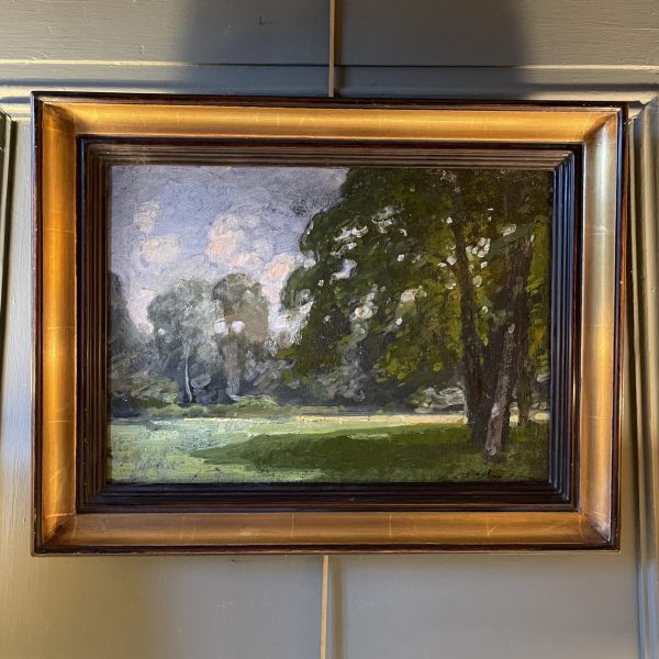 Paysage de campagne d'Eugène Baudin 1843-1907