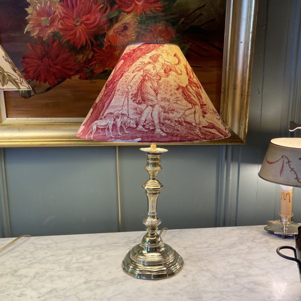 Lampe en bronze, hauteur 45 cm