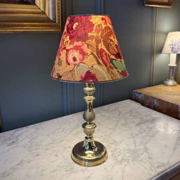 Lampe en bronze, hauteur 38 cm