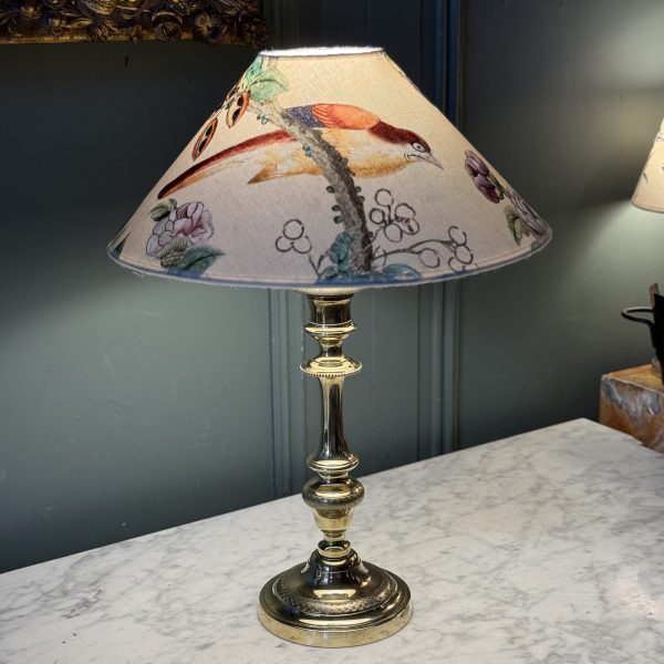 Lampe en bronze, hauteur 41 cm