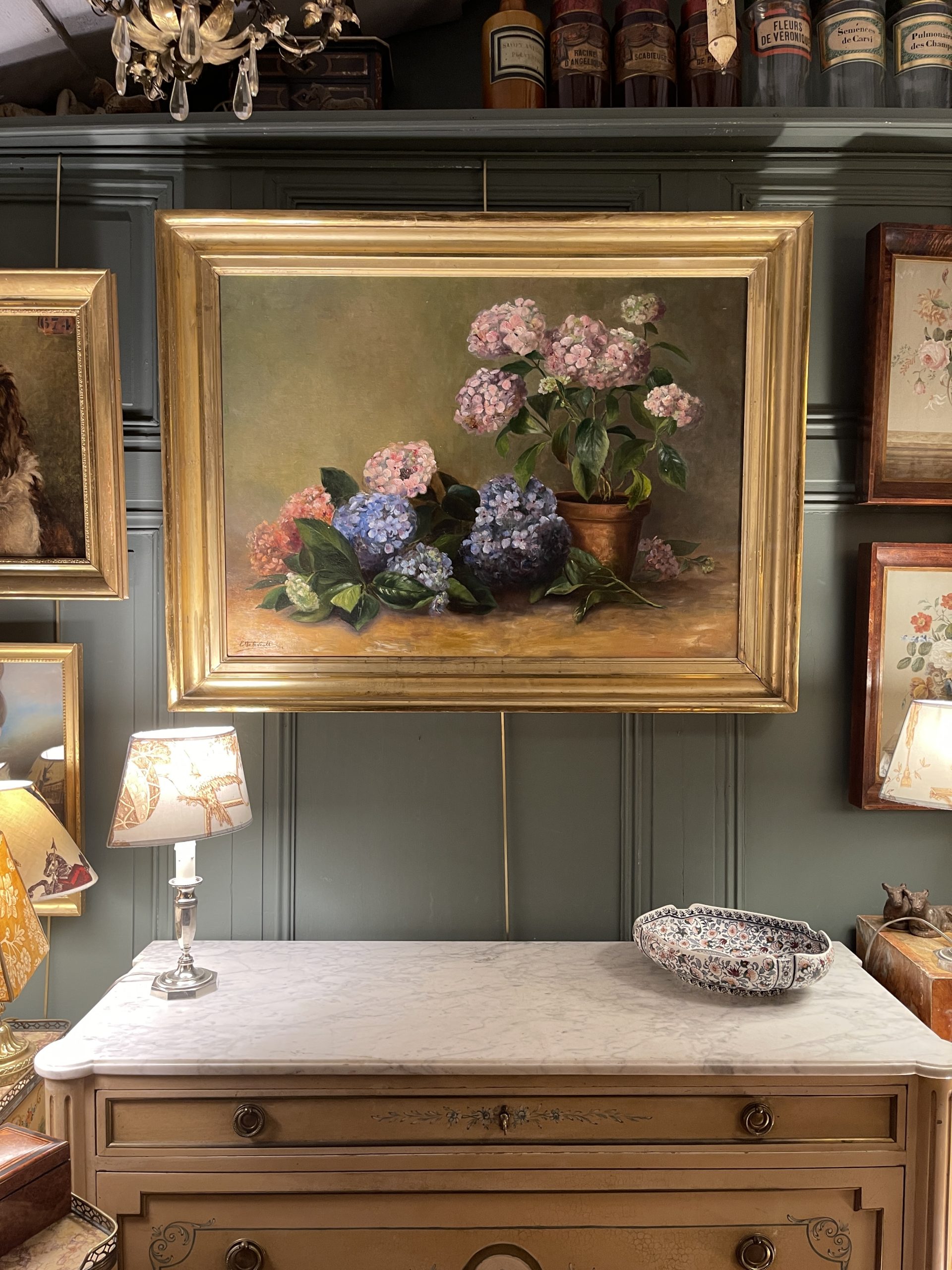 Ponvianne Antiquités hortensias 11