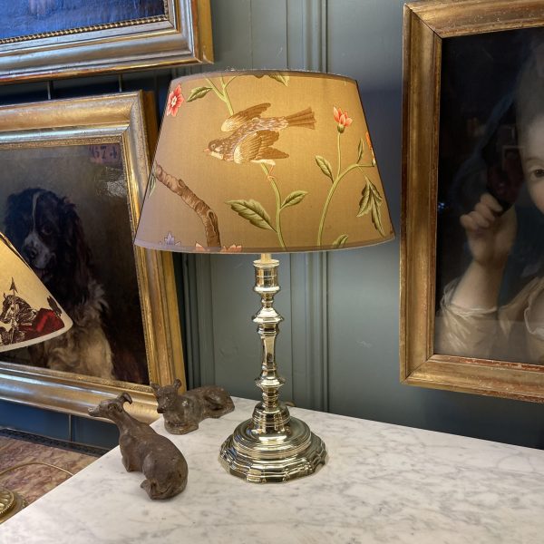 Lampe en bronze, hauteur 45 cm