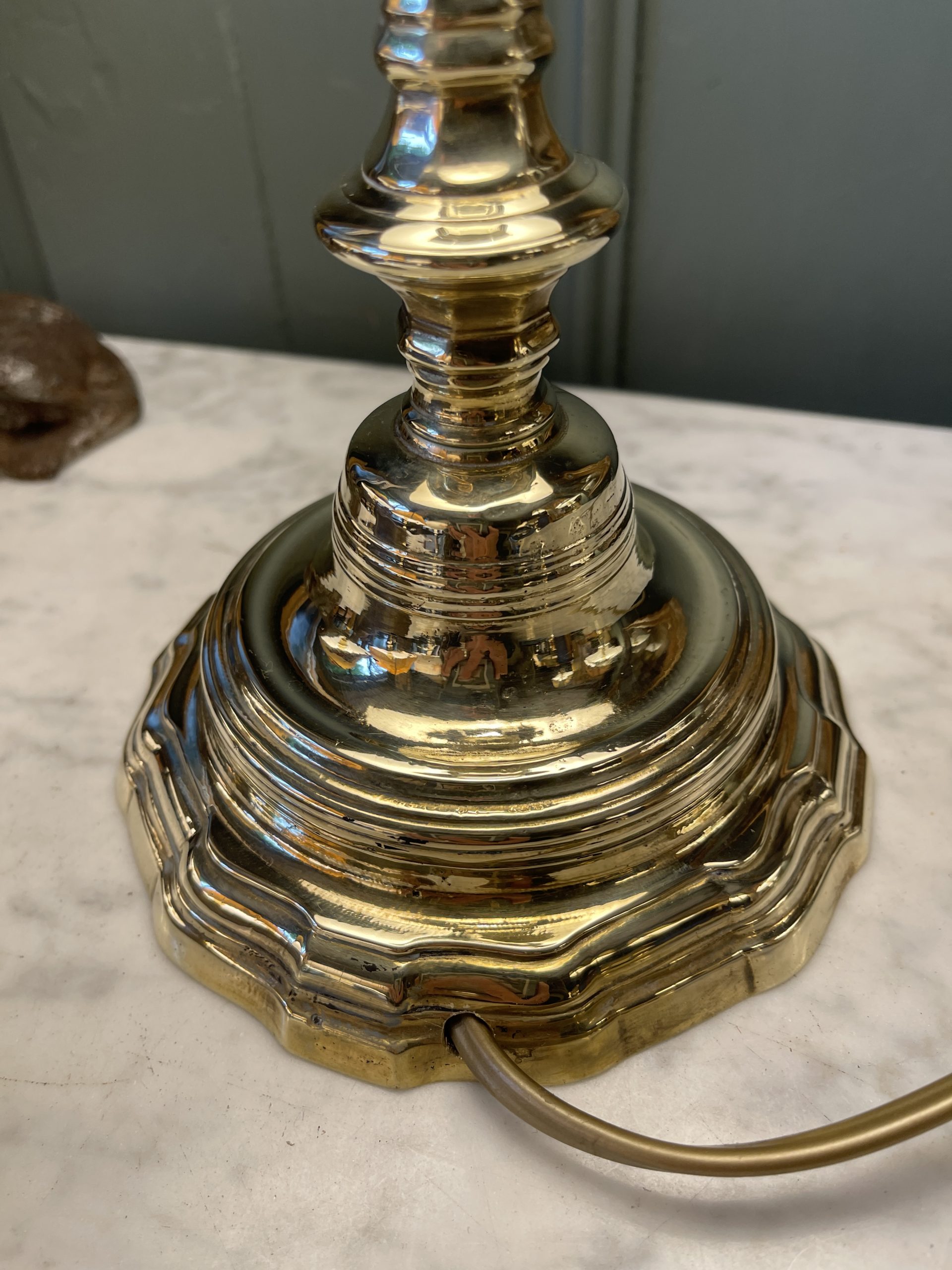 Ponvianne Antiquités lampe régence 10