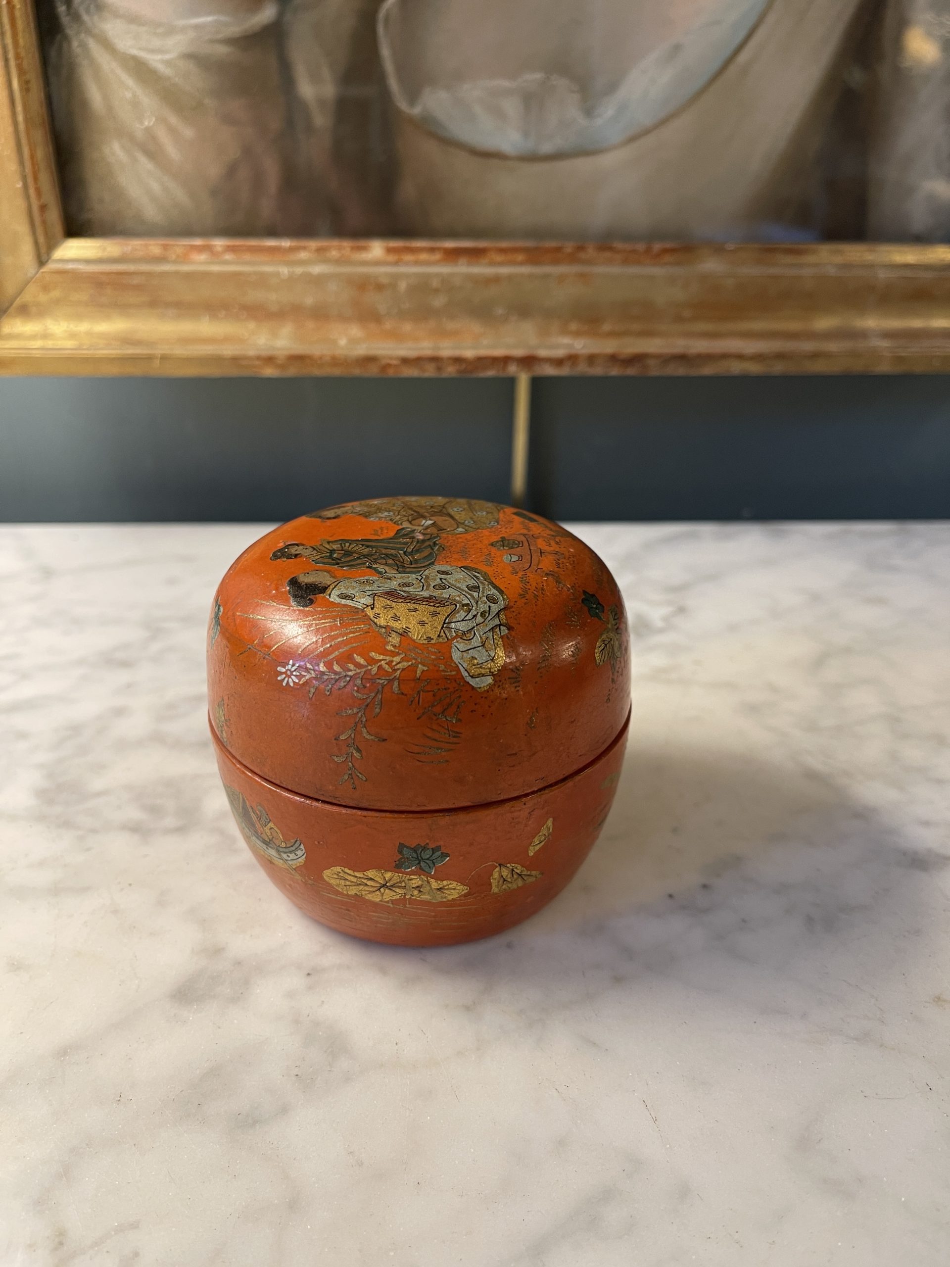 Ponvianne Antiquités petite boite laque 2