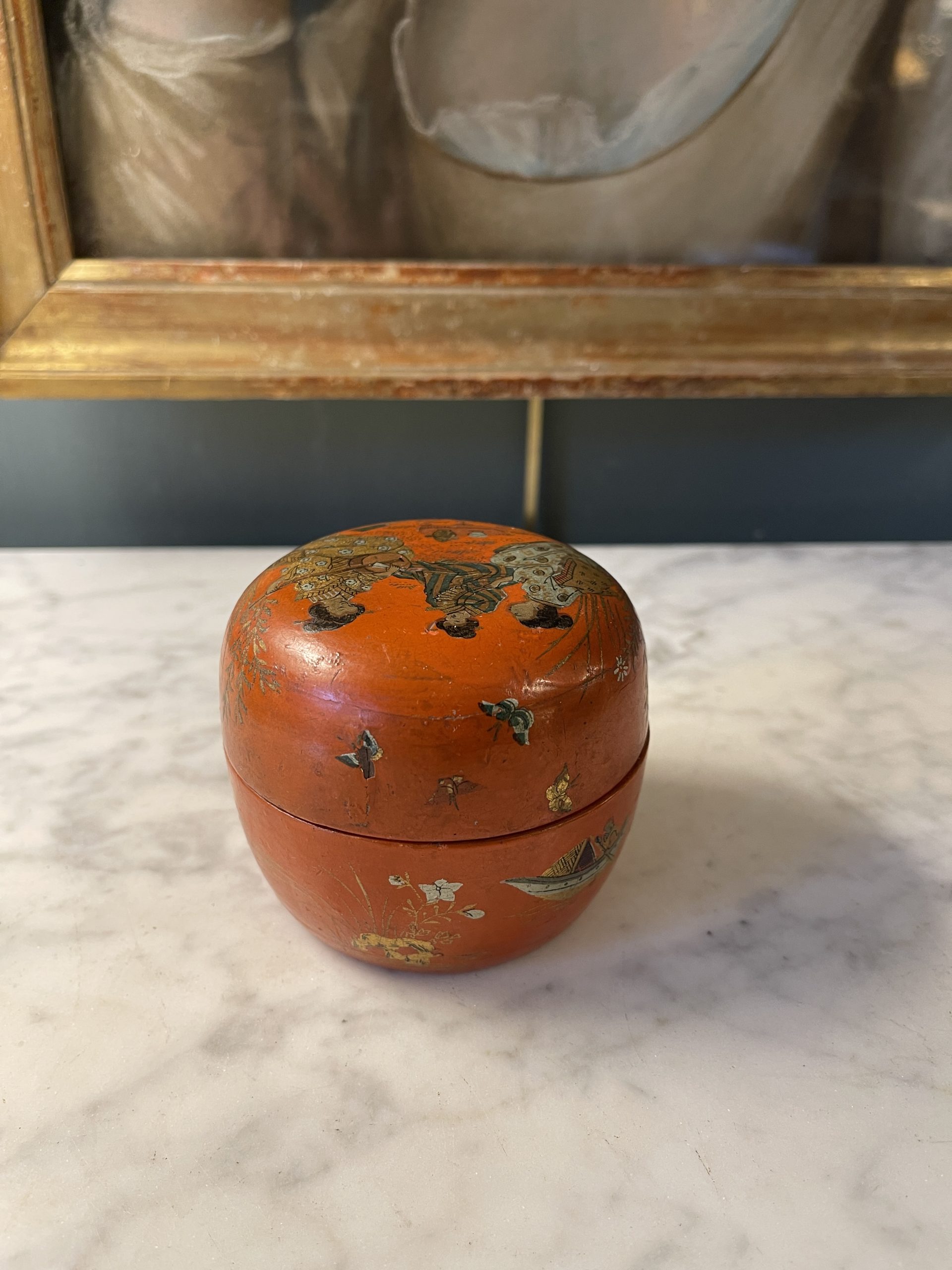 Ponvianne Antiquités petite boite laque 3