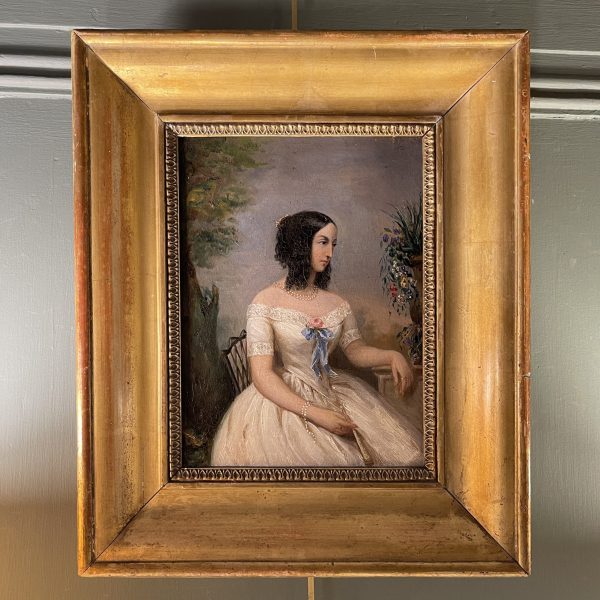 Portrait de dame XIXème