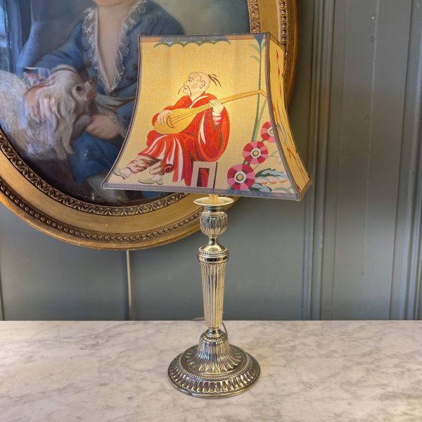 Louis XVI Style Lamp, Height 46 Cm