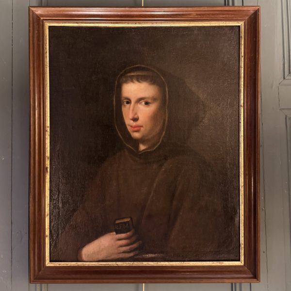 Portrait Of A Young Franciscan Monk, 19th Century