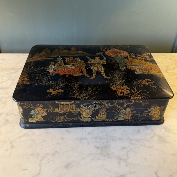 Boîte à décor asiatique Napoléon III