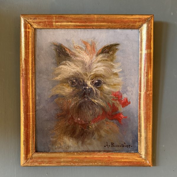 Portrait de chien de Amable Bouillier