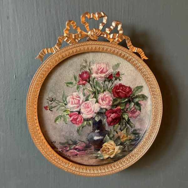 Bouquet de roses, miniature de Lucie Louppe
