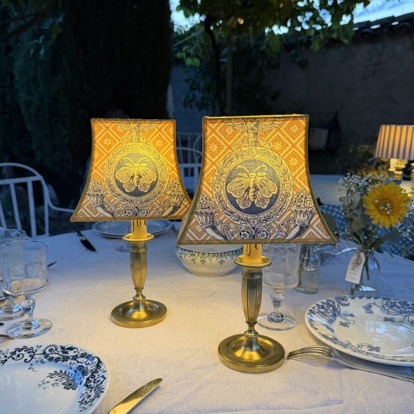 Paire de lampes de table sans fil, Hauteur 35,5 cm