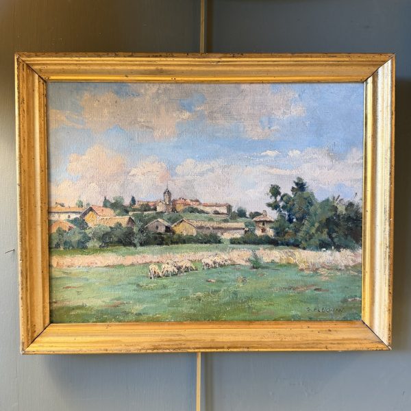 Paysage de campagne de Gaston Ploquin