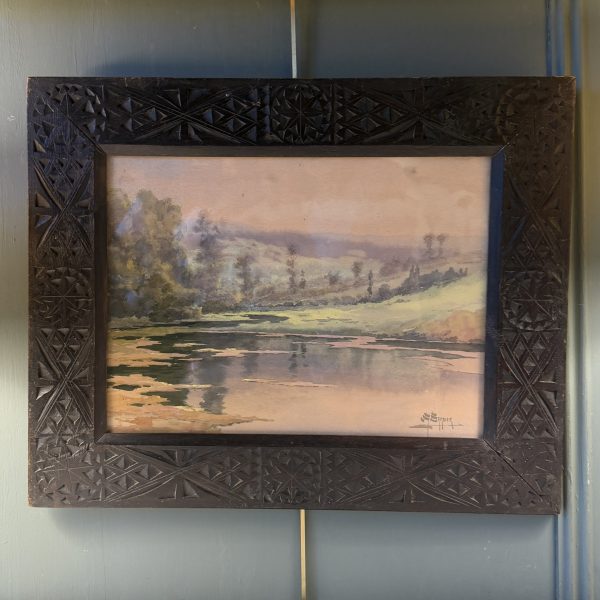 Antoine Barbier 1859–1948, Toulon-sur-arroux, Etang des Fées