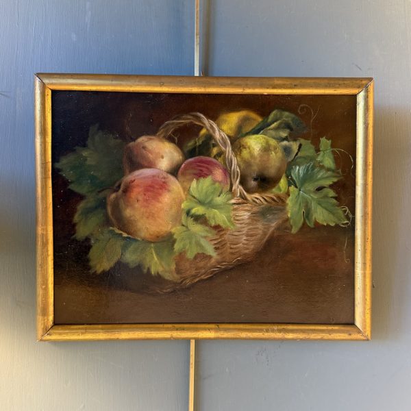 Nature morte au panier de pommes