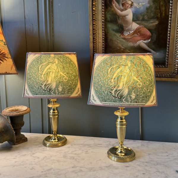 Paire de lampes de table sans fil, Hauteur 32,5 cm