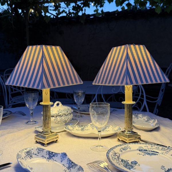 Paire de lampes sans fil, hauteur 36,5 cm