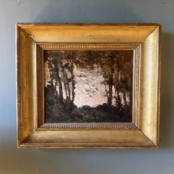 Petit paysage "Trouée de lumière" Harpignies