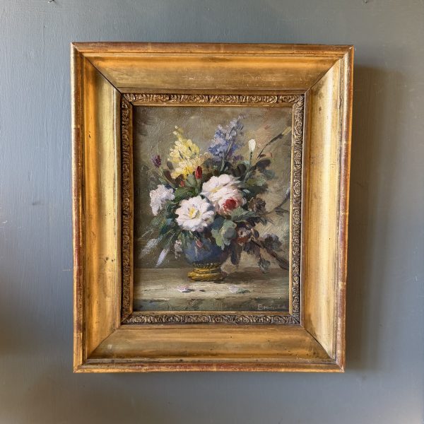 Bouquet de fleurs XIXème