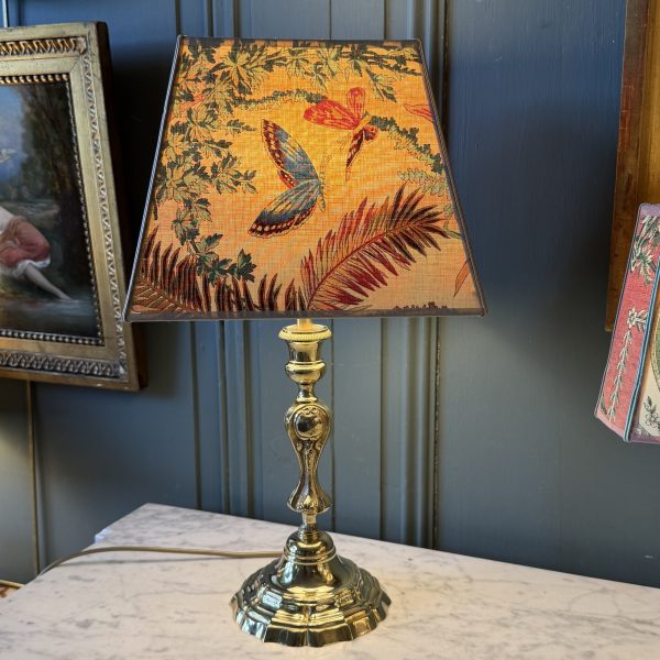 Lampe en bronze, Hauteur 44 cm