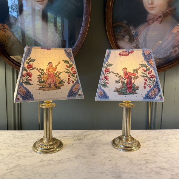 Paire de lampes sans fil, Hauteur 32,5 cm
