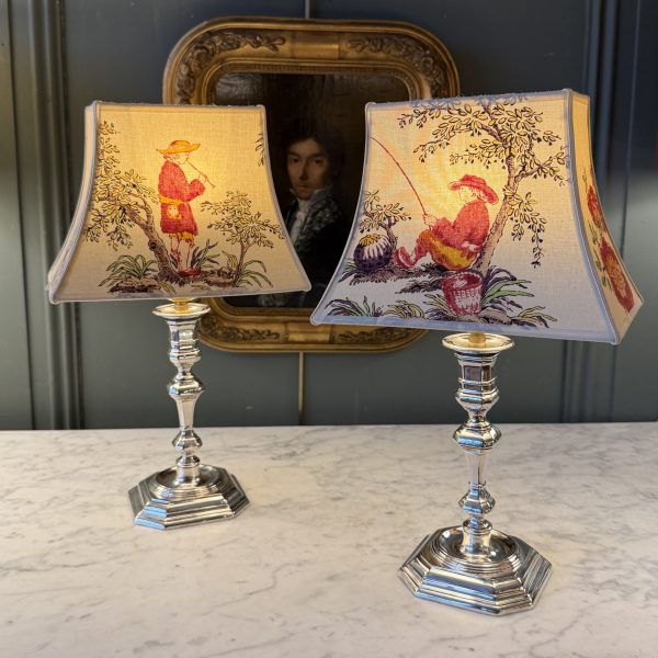 Paire de lampes sans fil, Hauteur 34,5 cm