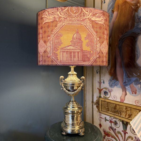 Lampe à cassolettes en bronze, Hauteur 50 cm